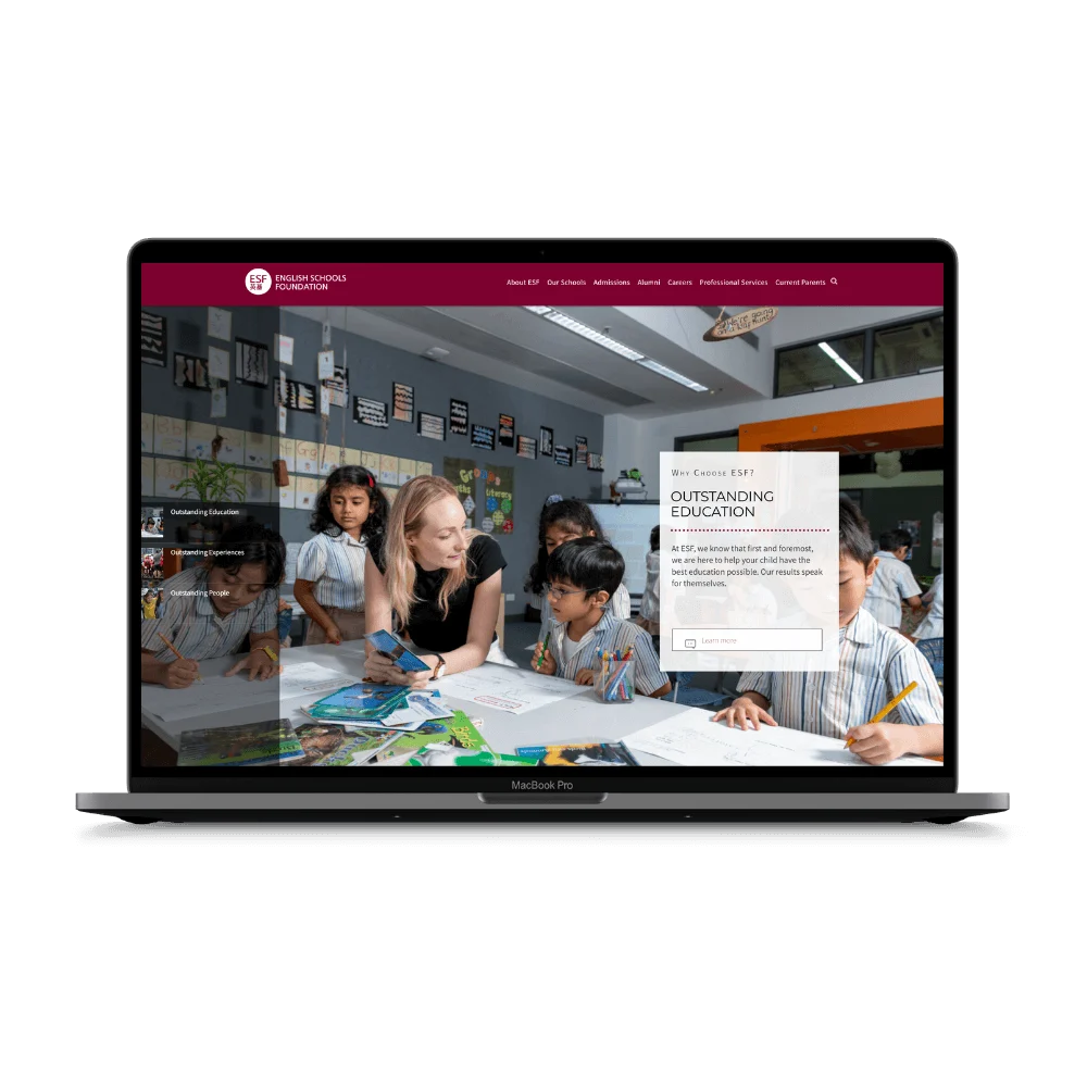 English Schools Foundation showcase