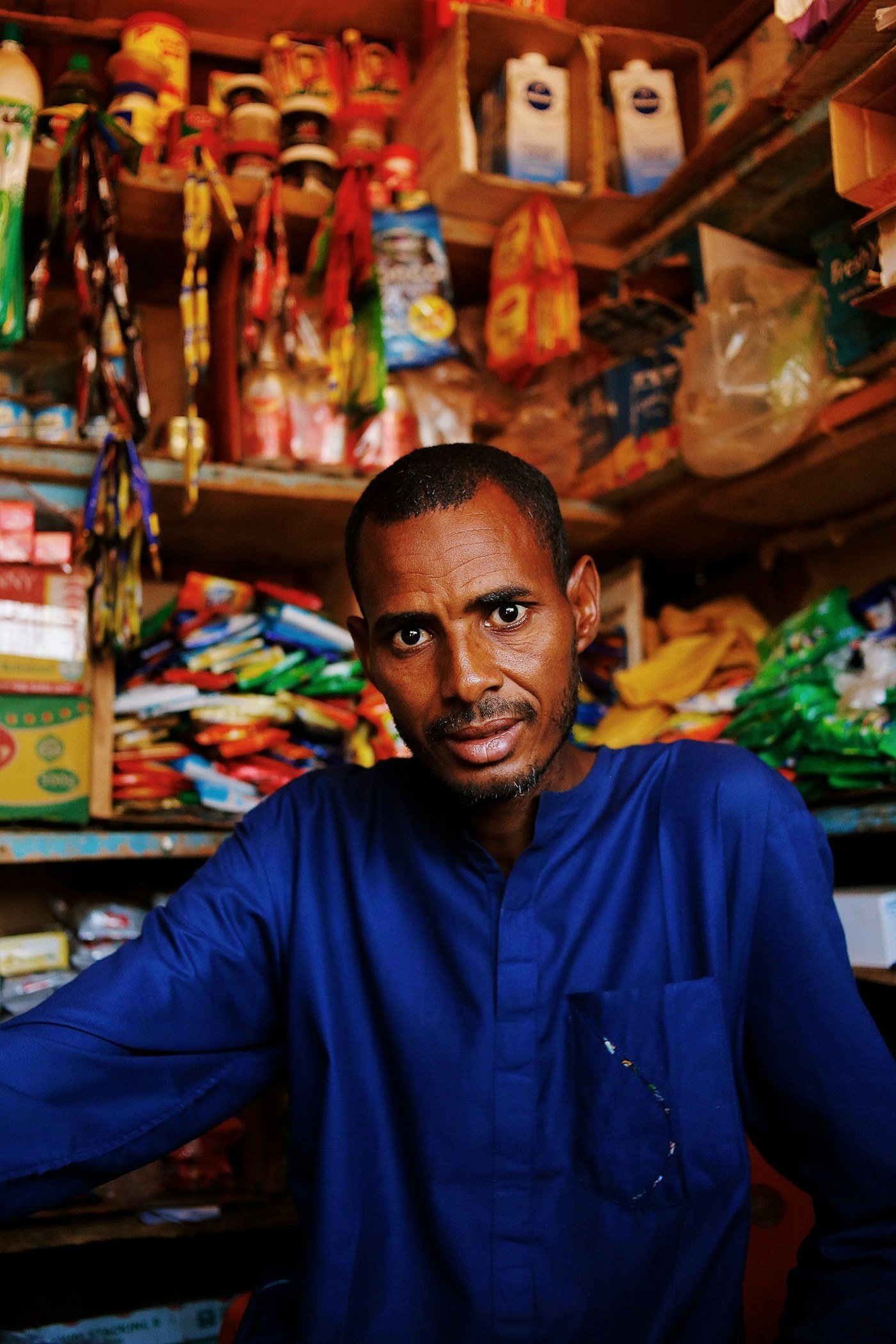 A small-shop photograph from Nigeria, not a Hong Kong case in this article.